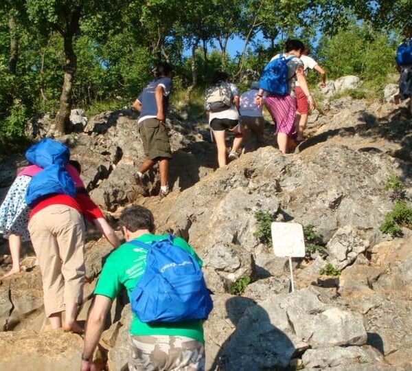Medjugorje Way of the Cross pilgrims on pilgrimage tour