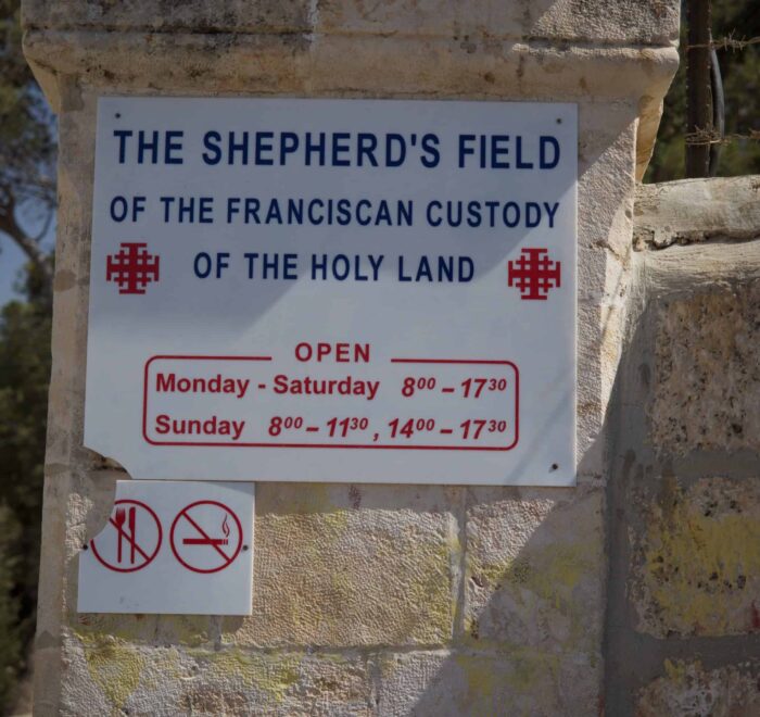 shepherd's field holy land pilgrimage tour