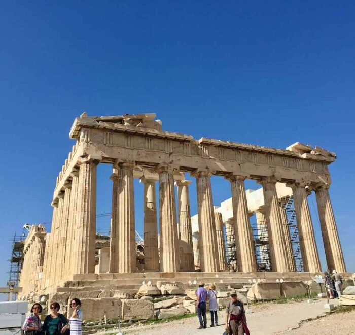 Acropolis Parthenon Greece pilgrimage tour paul