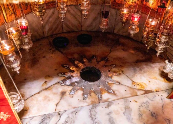 jesus birth spot bethlehem holy land pilgrimage tour