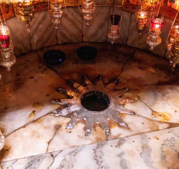 jesus birth spot bethlehem holy land pilgrimage tour