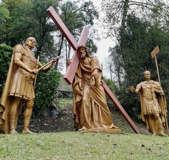 Lourdes way of the cross pilgrimage tour