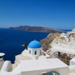 Santorini Greece pilgrimage Catholic pilgrimages
