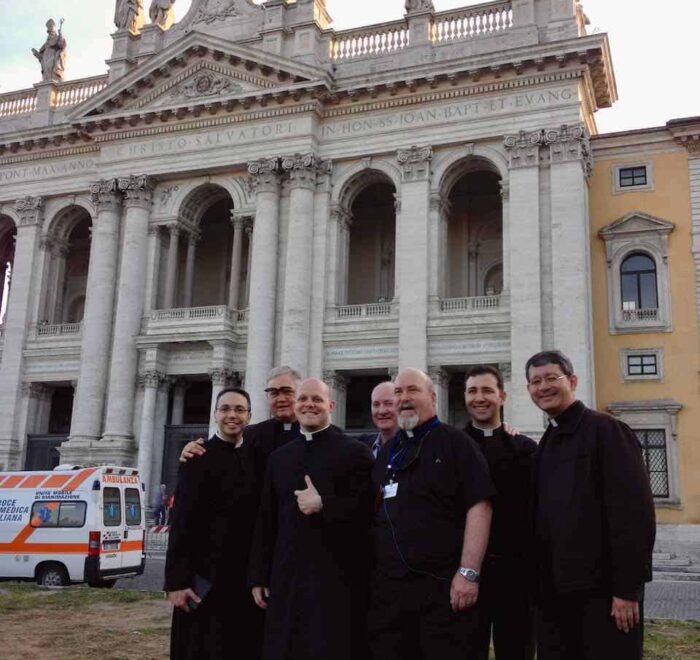 St John Lateran priests Rome pilgrimage
