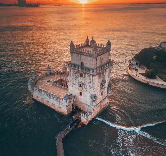 belem tower lisbon portubal pilgrimage tour