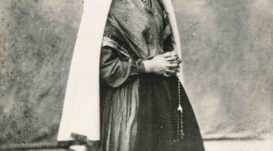 St. Bernadette first communion lourdes pilgrimage tour