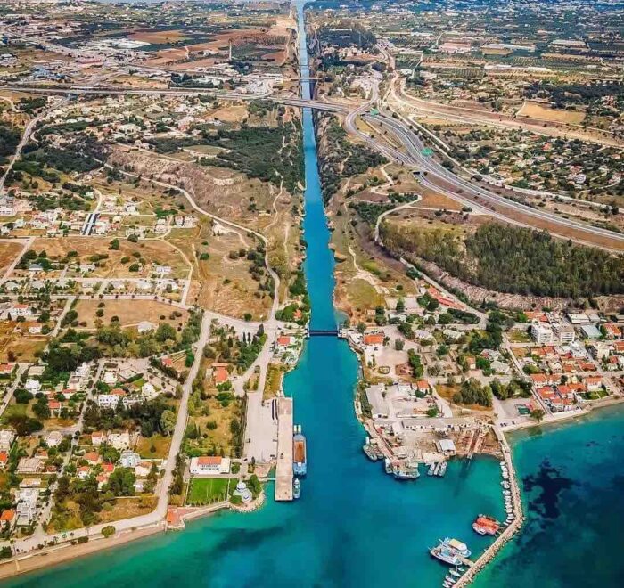 corinth canal greece