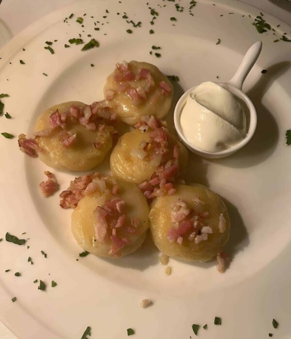 poland pilgrimage dumplings