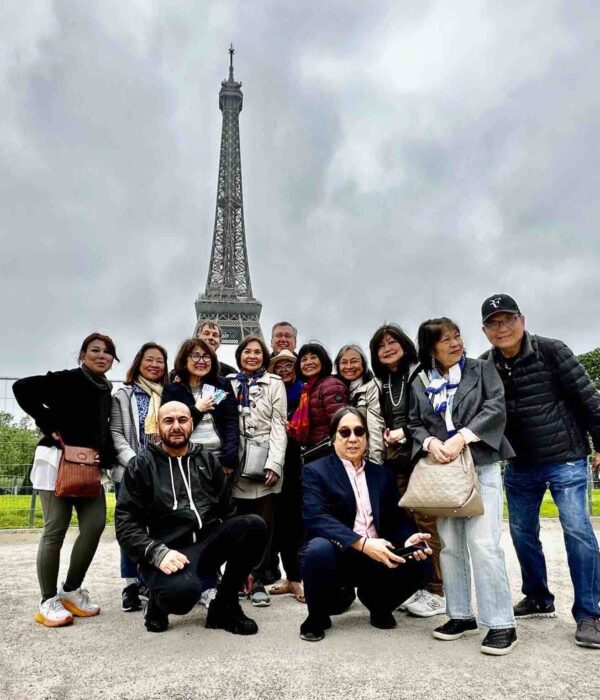 eiffel tower france catholic group pilgrimage tour