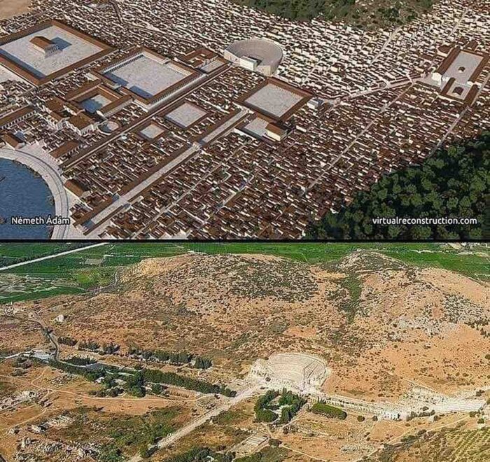 ephesus reconstructed footsteps of st. paul greece pilgrimage tour