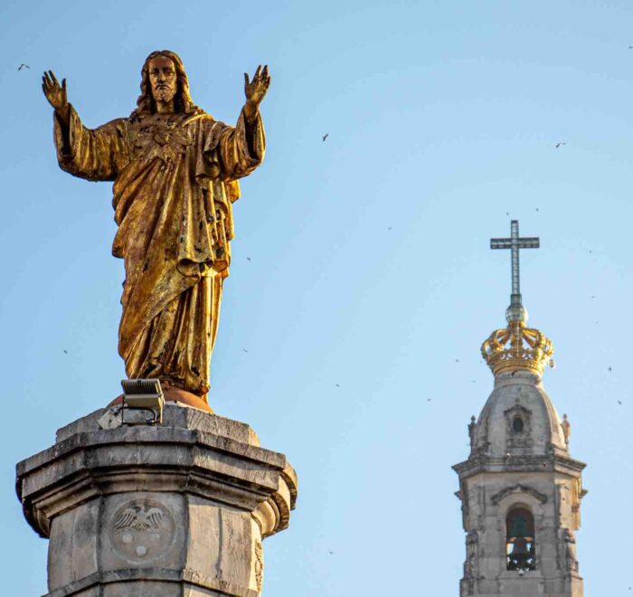 Jesus at Fatima portugal pilgrimage tour