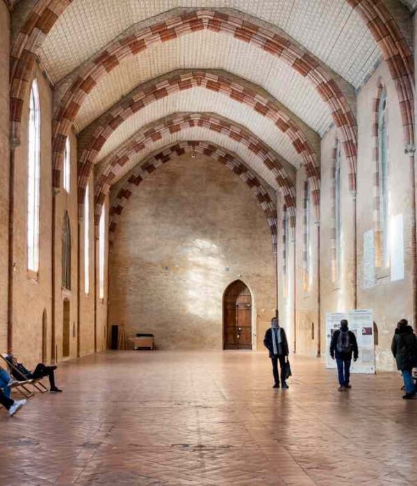 jacobins toulouse france interior pilgrimage tour