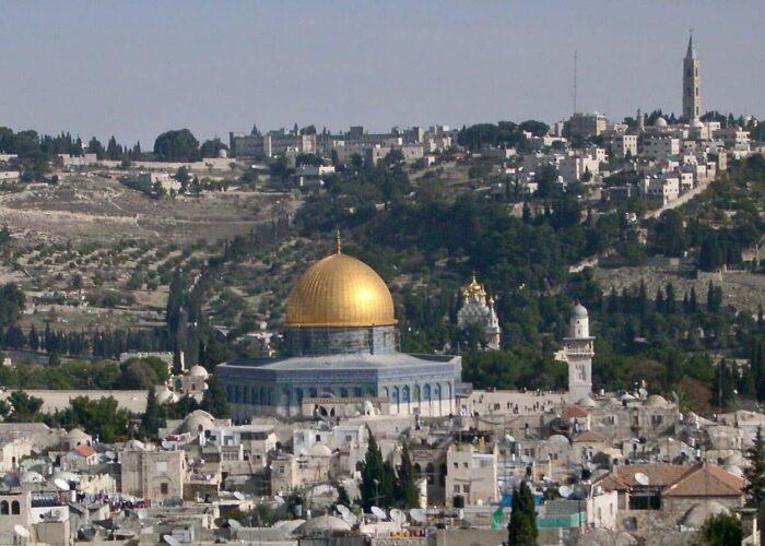 Dome of the rock jerusalem in Holy Land pilgrimage tour