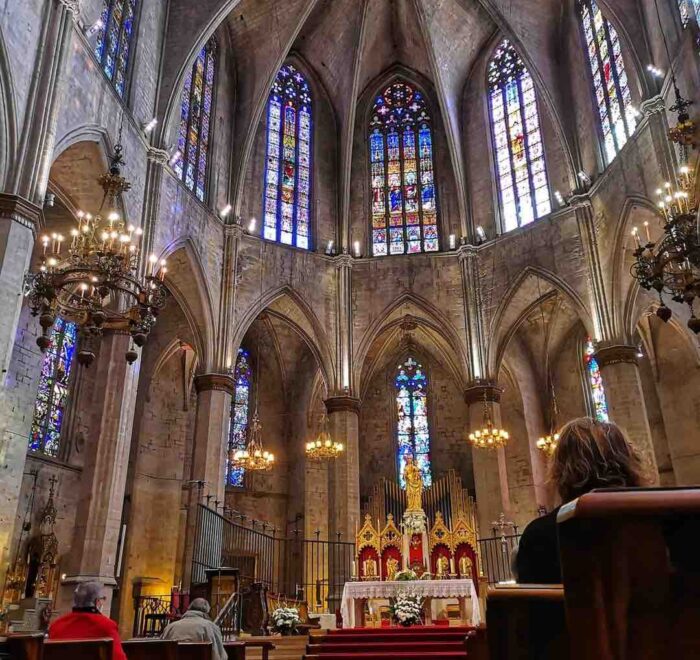 basilica la seu manresa spain interior