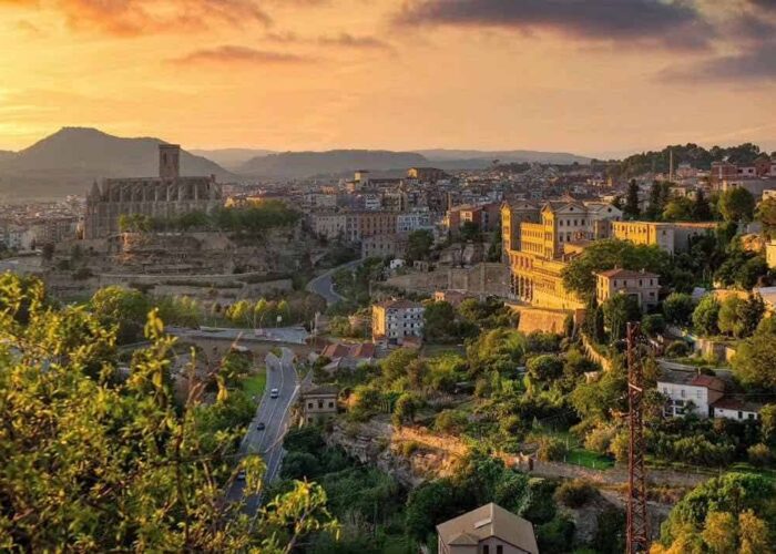 panorama manresa spain loyola pilgrimage