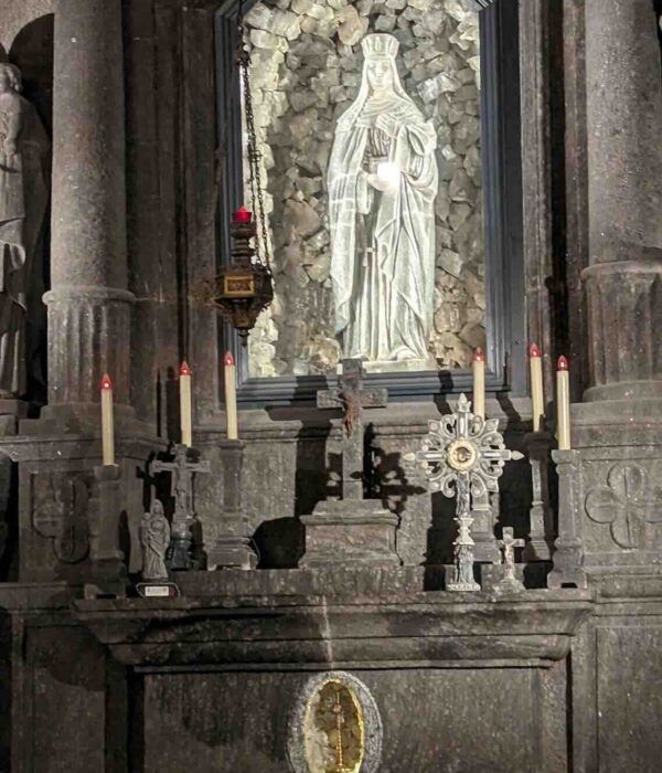 mary salt mine poland pilgrimage
