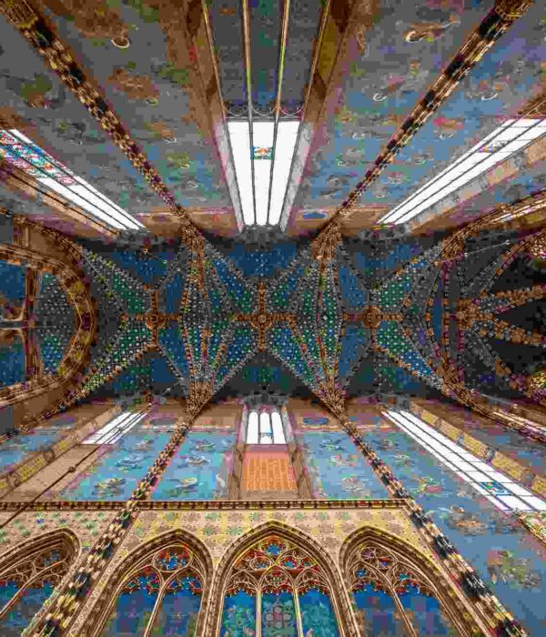 st Mary's bailica interior krakow poland pilgrimage