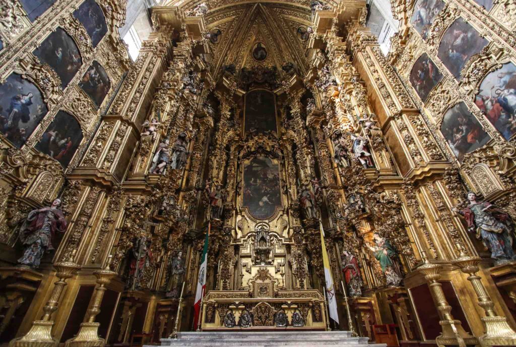 metropolitan cathedral mexico city high altar pilgrimage