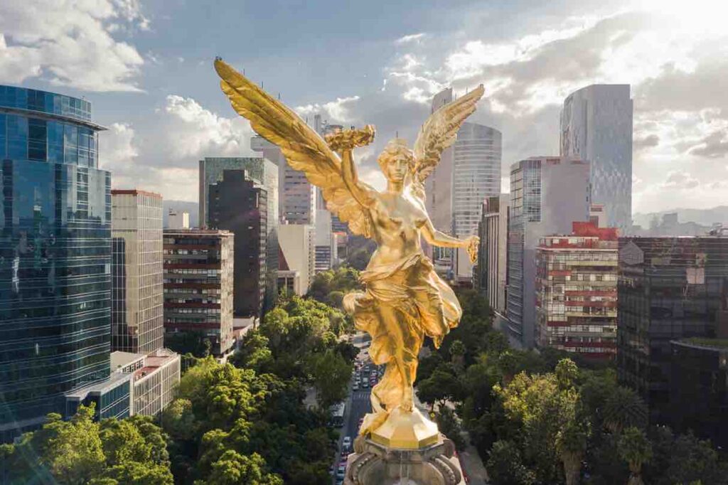 mexico city angel guadalupe pilgrimage