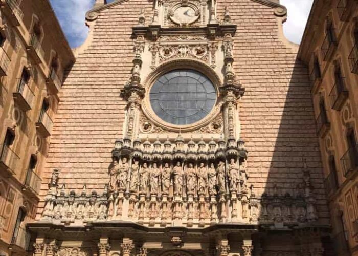 facade at montserrat spain