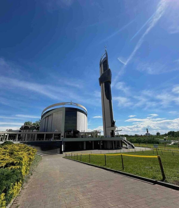 New Divine Mercy sanctuary poland pilgrimage