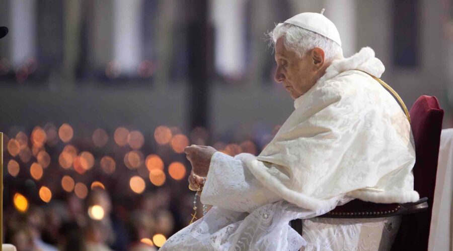 pope benedict at fatima portugal pilgrimage tour