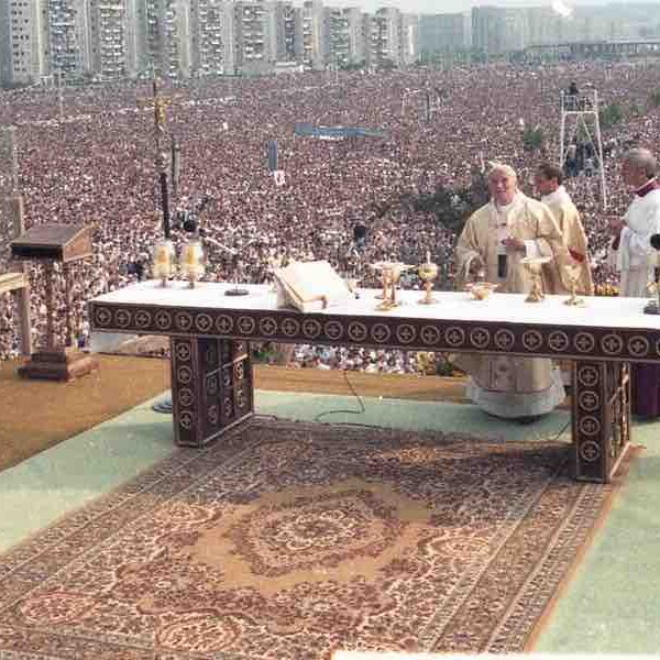 pope john paul II mass in poland pilgrimage tour