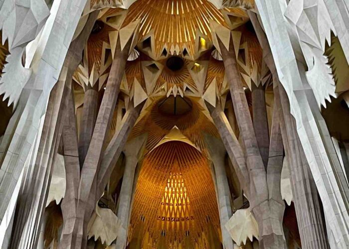 La Sagrada Familia interior bacelona pilgrimage tour