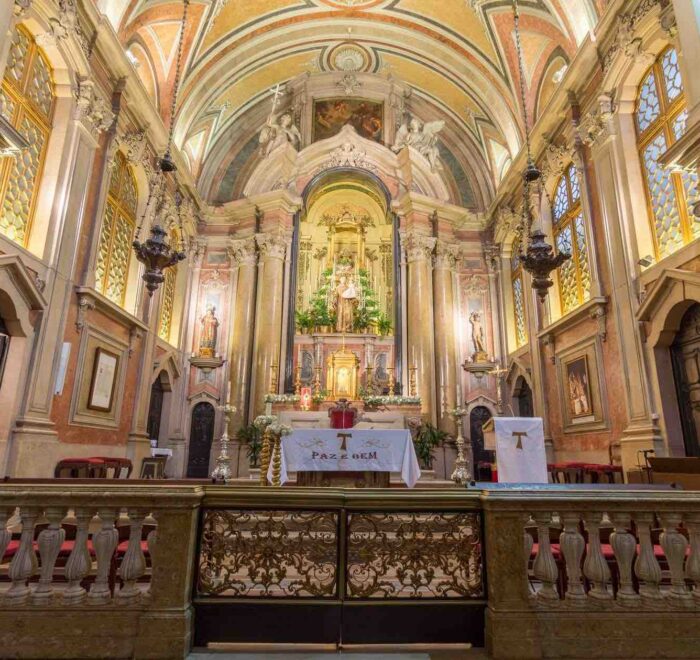saint anthony church sanctuary lisbon portugal