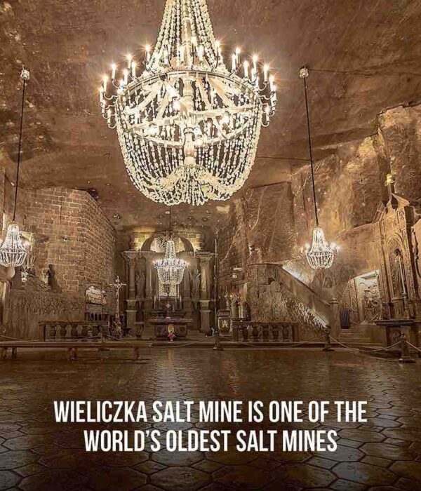 salt mine in poland pilgrimage tour