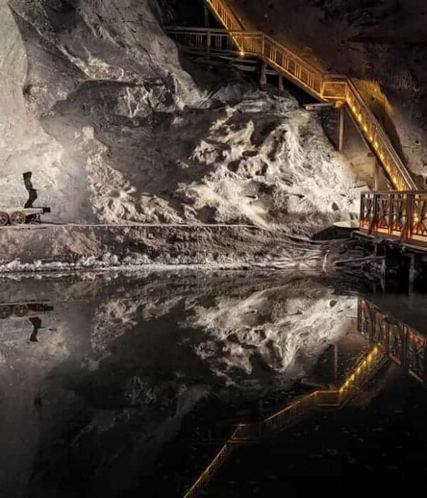 salt mine poland pilgrimage stairs
