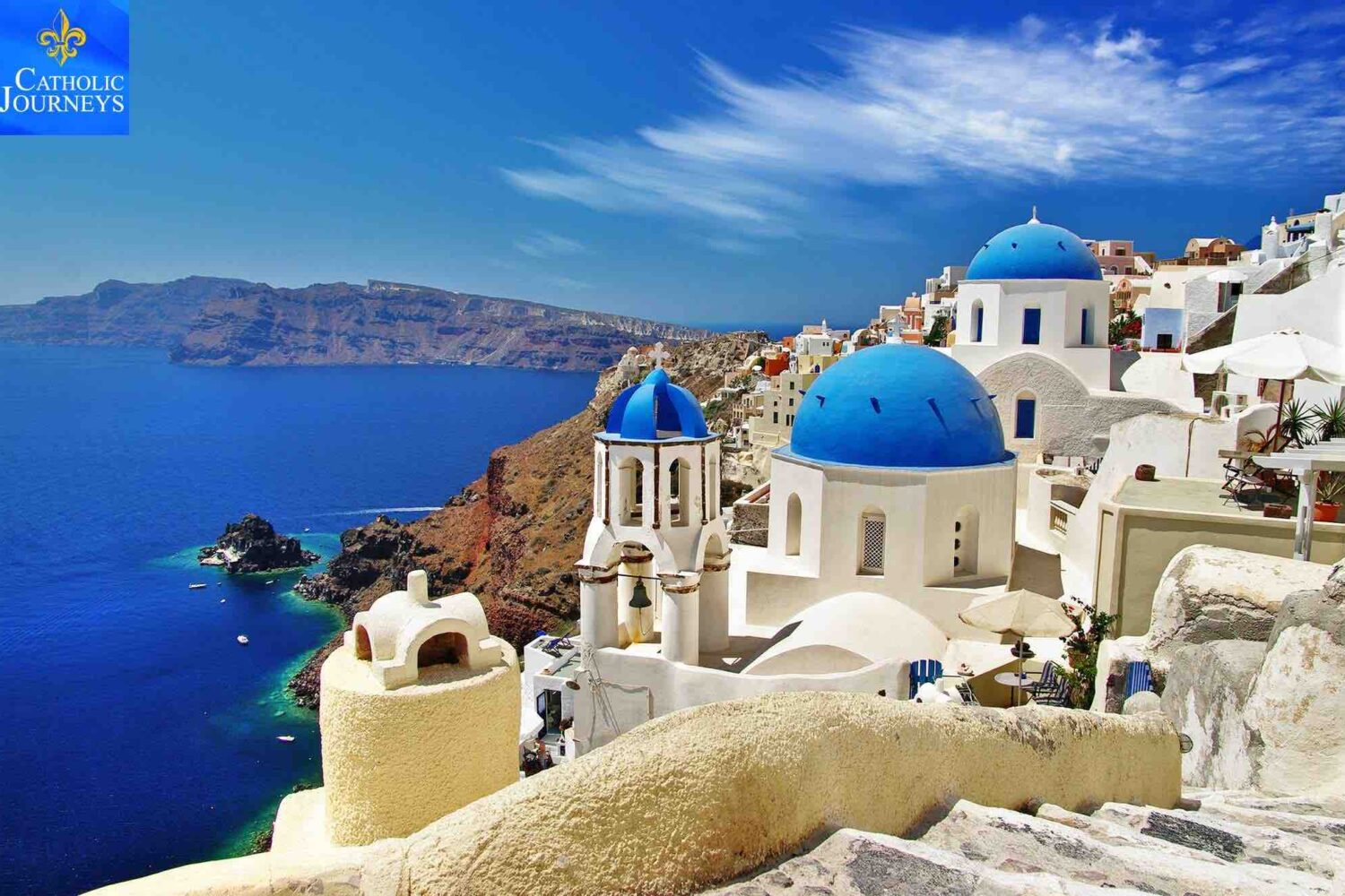 santorini greece pilgrimage tour