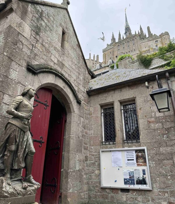 st. peter chapel at mont st. michel france