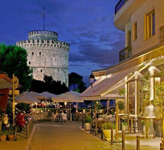 thessaloniki street greece pilgrimage tour