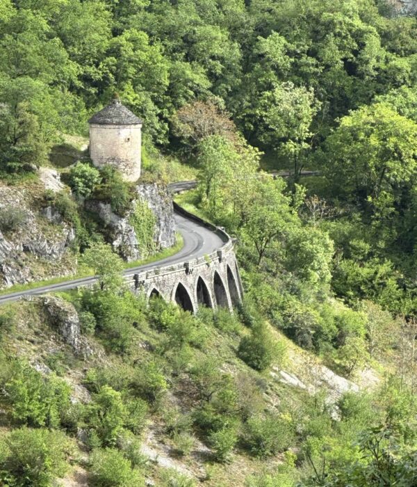 view from rocamadour france pilgrimage tour
