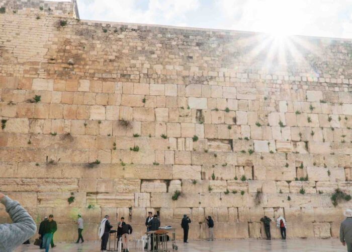 western wall sunburst holy land pilgrimage tour