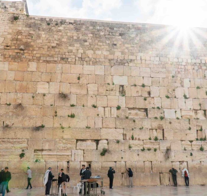 western wall sunburst holy land pilgrimage tour