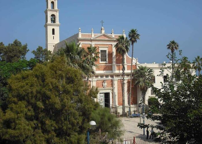 St. Peter's church in Jaffa Holy Land