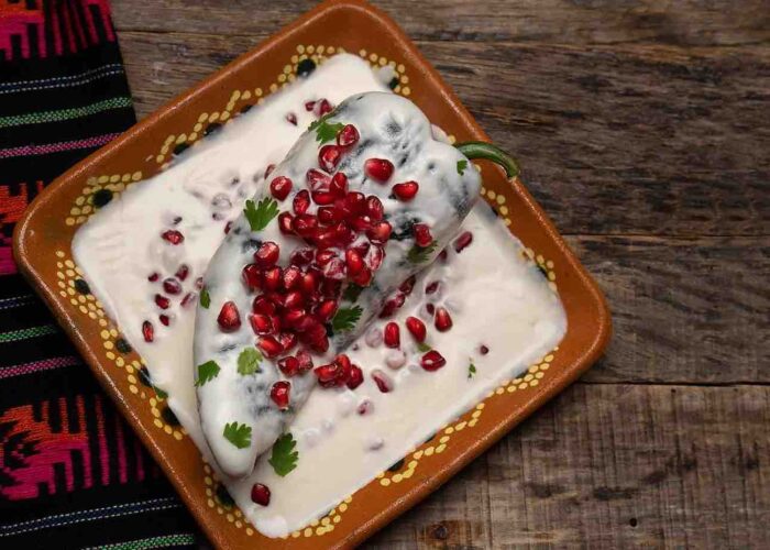 Chiles En Nogada mexico pilgrimage food