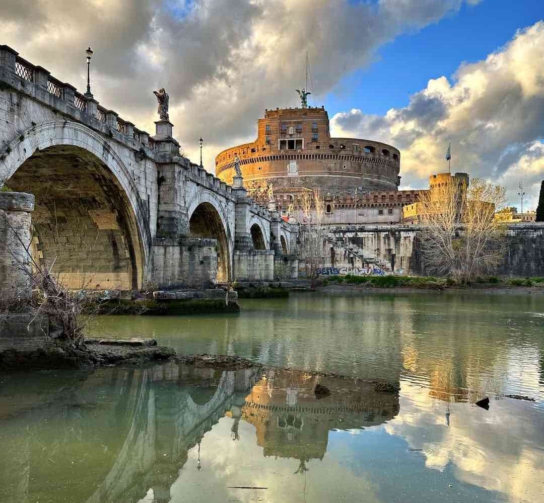 Castel Sant'Angelo Vatican Rome Italy food and faith pilgrimage tour
