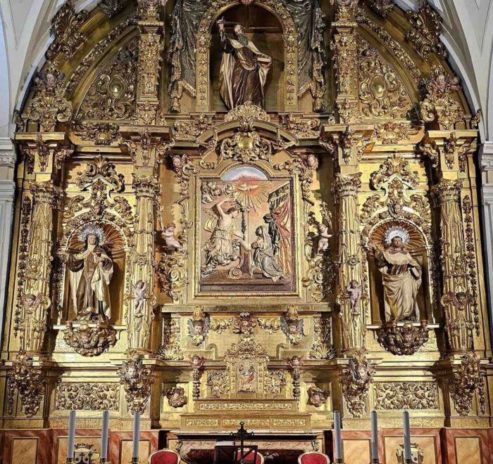 altar avila theresa pilgrimage tour
