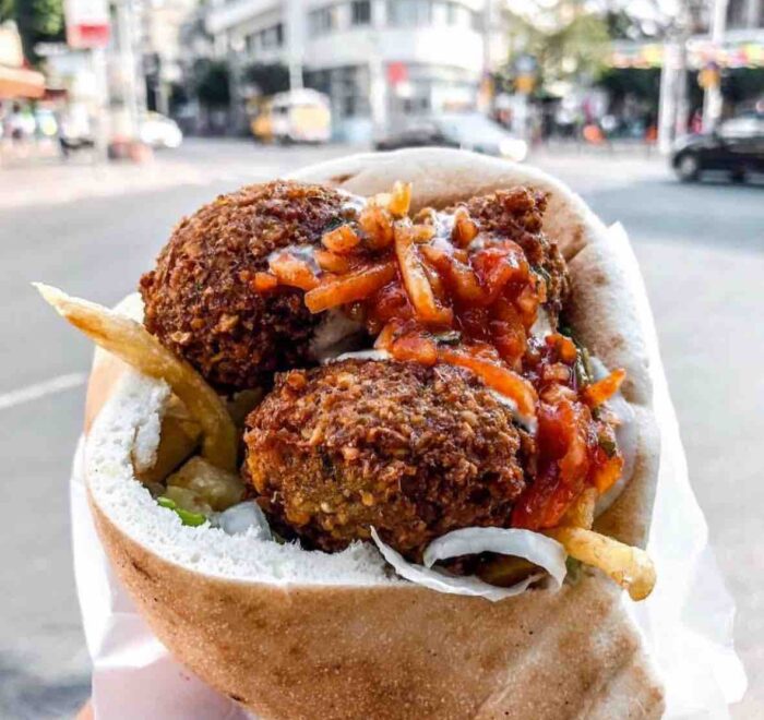 falafel holy land pilgrimage food