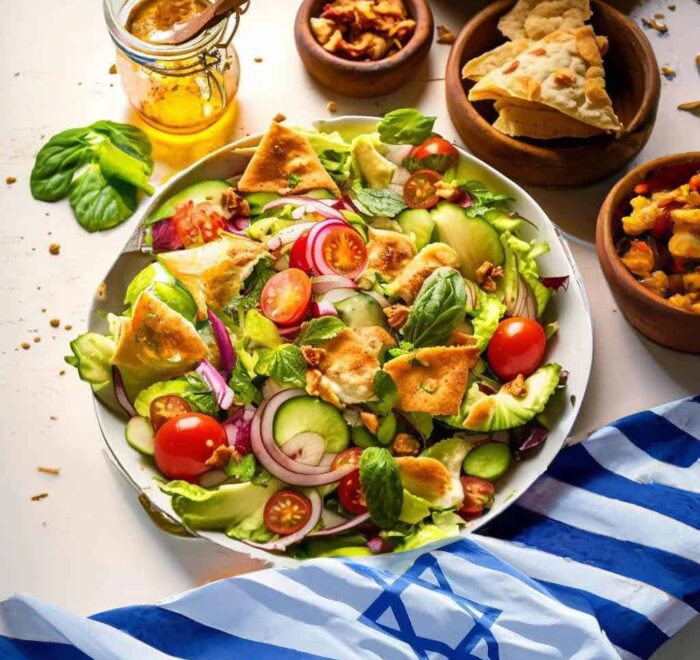 fatoush holy land food pilgrimage tour