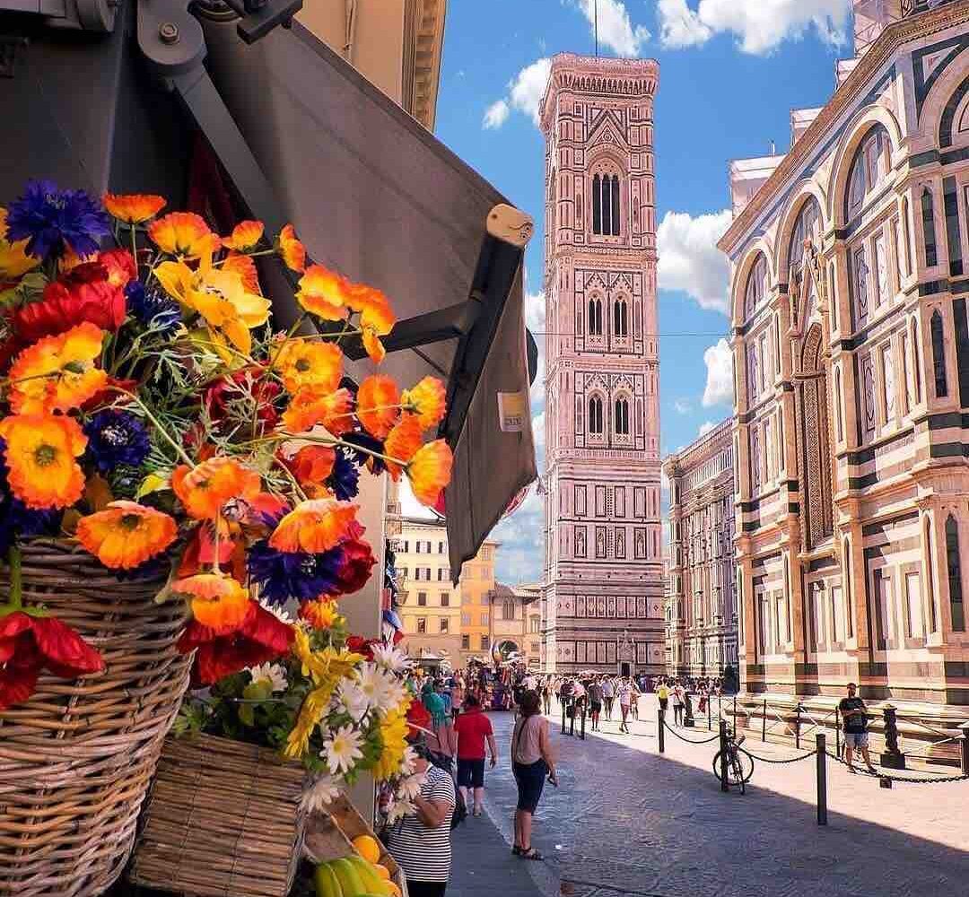 flowers in florence italy food and faith pilgrimage tour