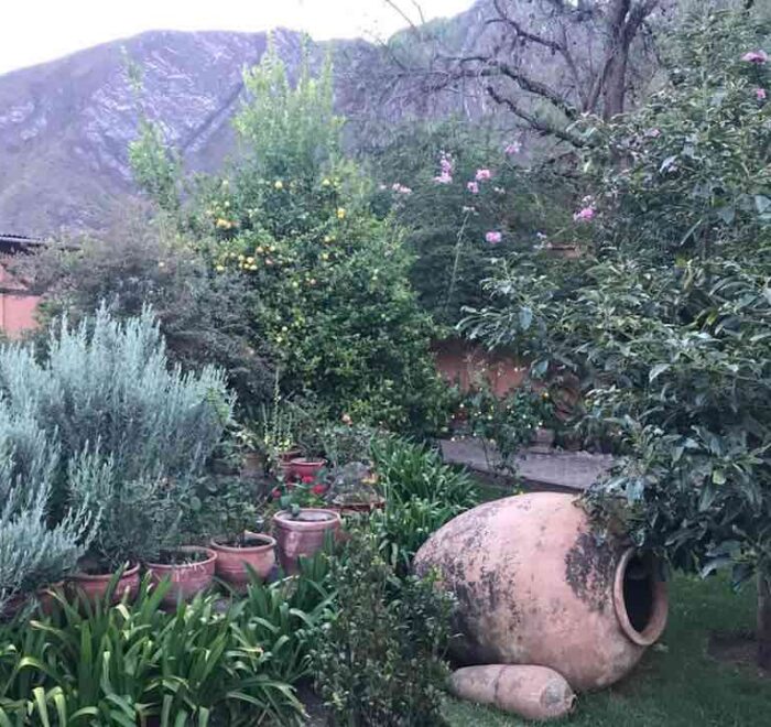 hacienda garden peru pilgrimage