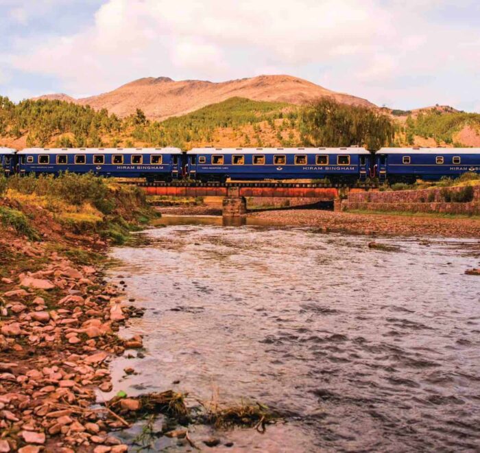 hiram bingham train cars peru pilgrimage