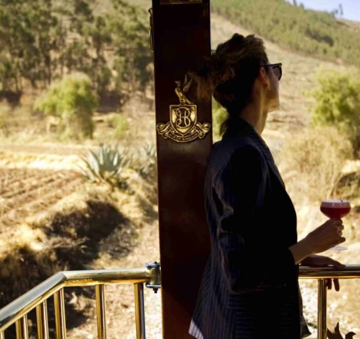 observation car on hiram bingham train peru pilgrimae