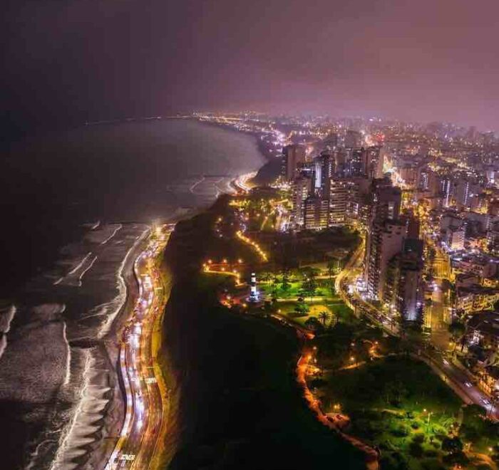 Lima peru at night pilgrimage tour