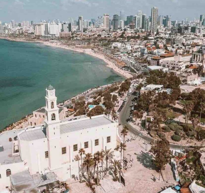 beach tel aviv holy land pilgrimage tour