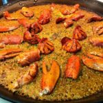 Paella spain pilgrimage tour food